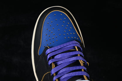 AIR JORDAN 1 RETRO AJ1 BLUE/BLACK/WHITE