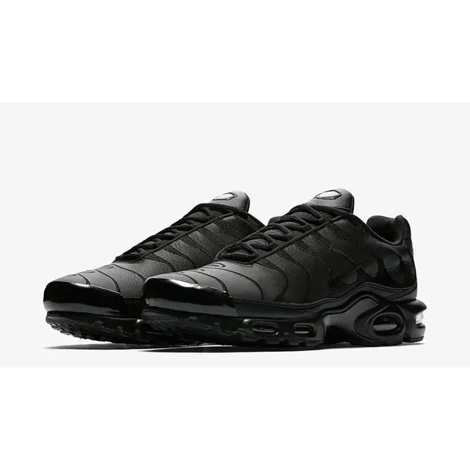 TN Air Max Plus Leather Triple Black