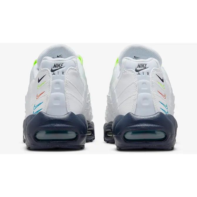 Air Max 95 White Multi-Swoosh