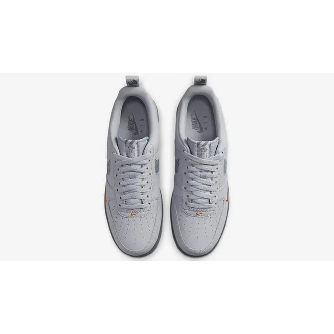 Air Force 1 Low Cut-Out Swoosh Grey