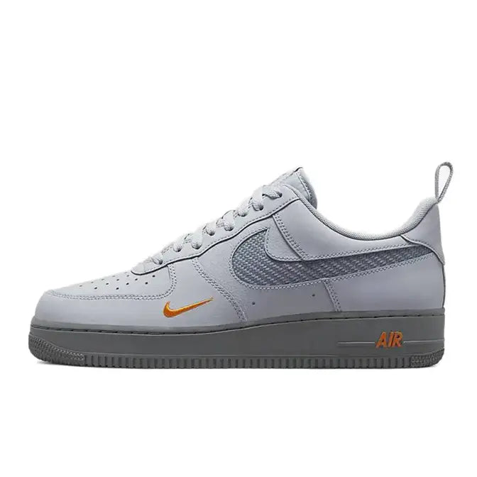 Air Force 1 Low Cut-Out Swoosh Grey