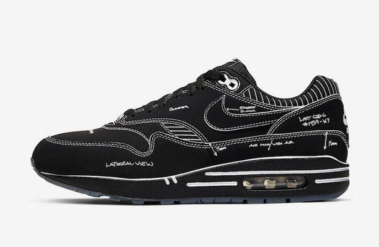 Air Max 1 “Black Schematic”Style Code CJ4286-001