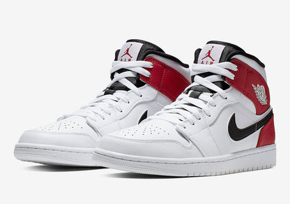 Air Jordan 1 Mid “White Chicago” 554724-116