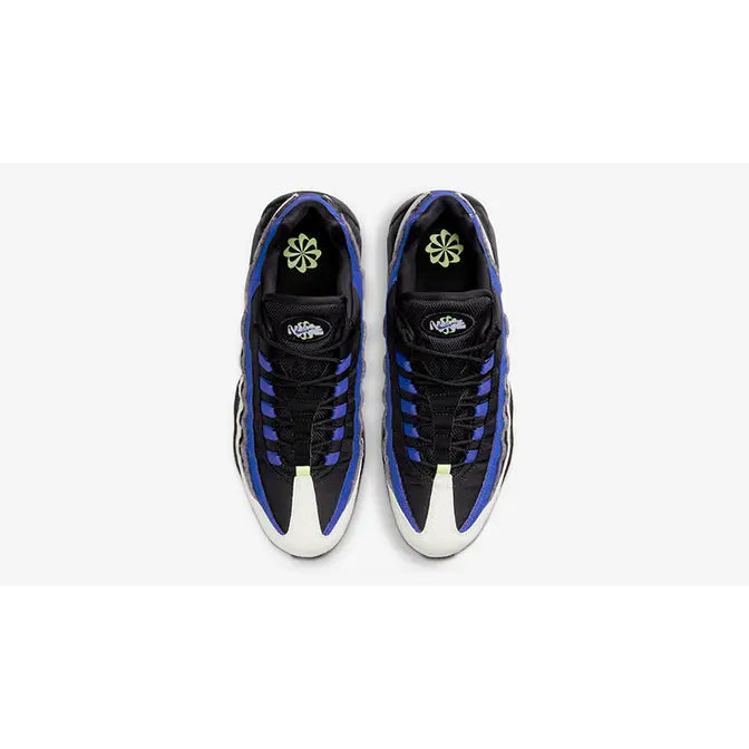 Air Max 95 Double Swooshes Black Blue
