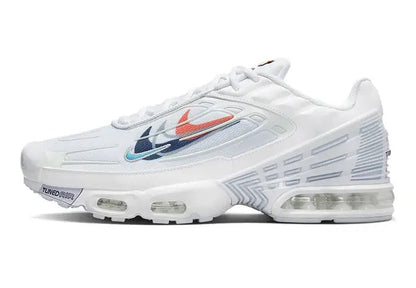 TN Air Max Plus 3 Multi Swoosh White Grey