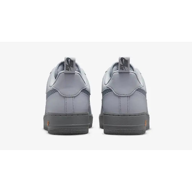 Air Force 1 Low Cut-Out Swoosh Grey