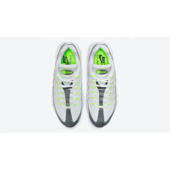 Air Max 95 Grey Volt Logo