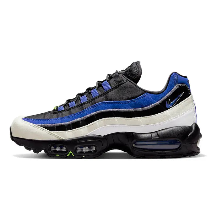 Air Max 95 Double Swooshes Black Blue