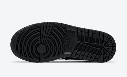 AIR JORDAN 1 MID BLACK CHILE RED WHITE